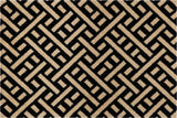 Trellis Black + Cream Small