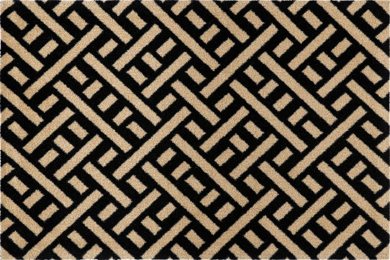 Trellis Black + Cream Small