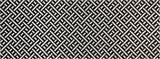 Trellis Black + White Runner