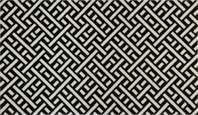 Trellis Black + White Medium