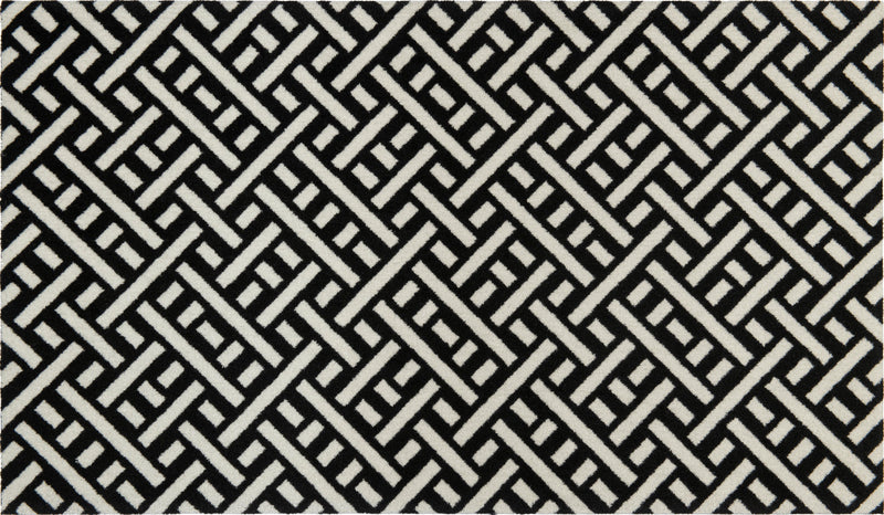 Trellis Black + White Medium