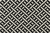 Trellis Black + White Small
