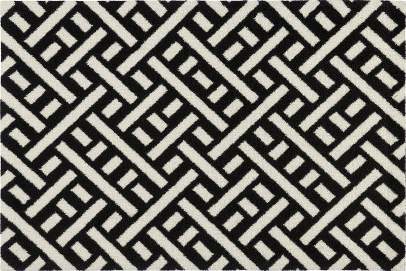 Trellis Black + White Small