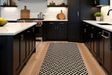 Trellis Black + Cream