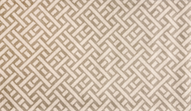 Trellis Taupe + Cream