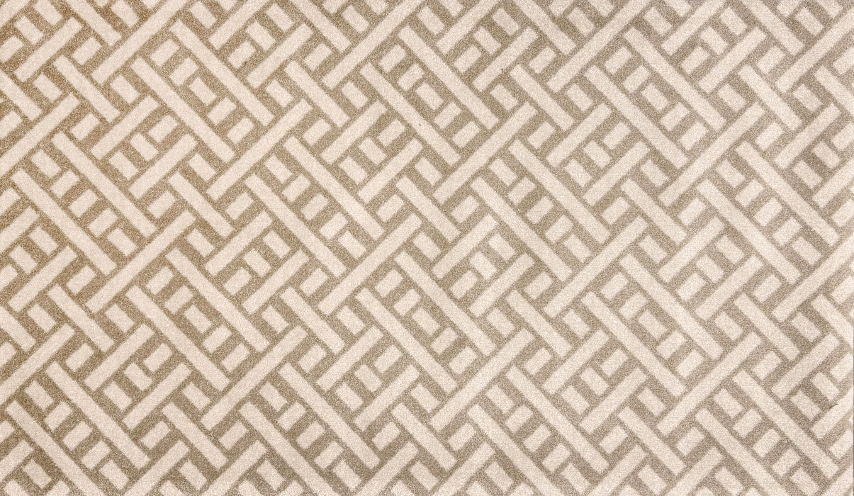 Trellis Taupe + Cream