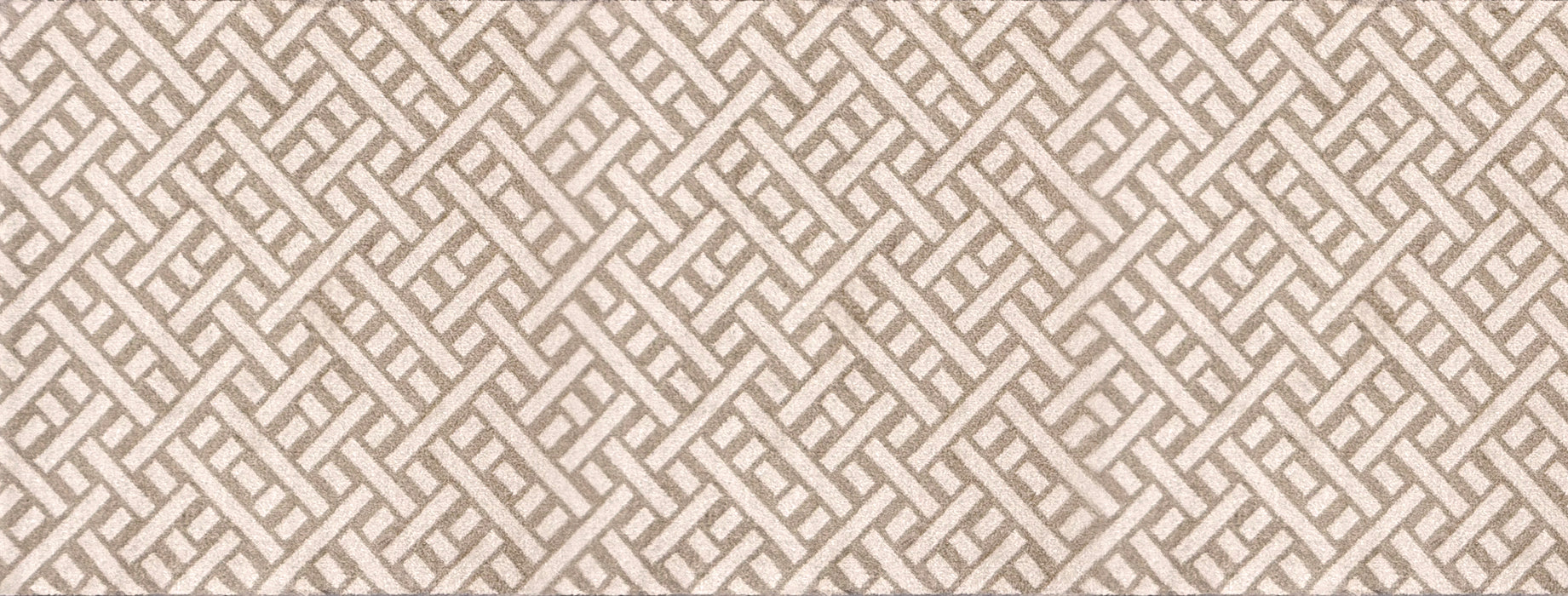 Trellis Taupe + Cream