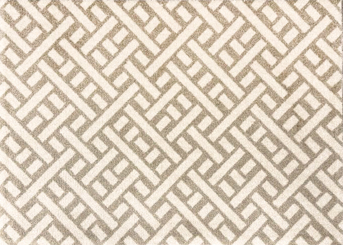 Trellis Taupe + Cream