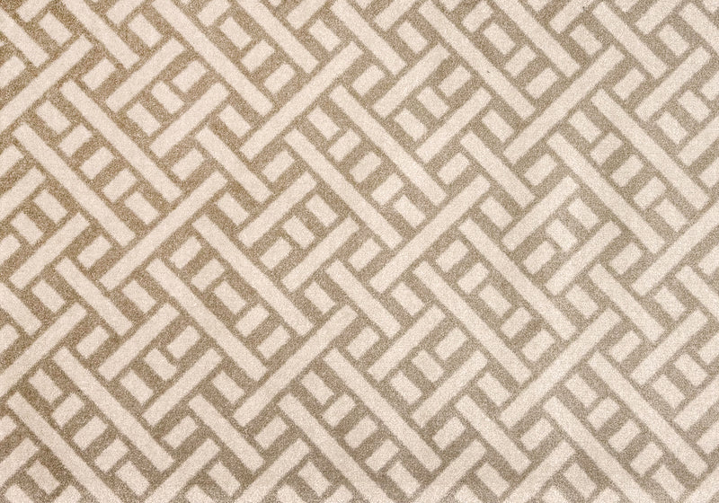 Trellis Taupe + Cream