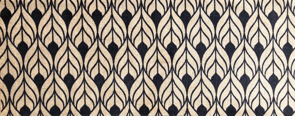Tulle Taupe Floor Mats - Runner