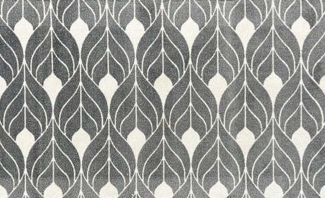 Tulle Gray Floor Mats - Medium