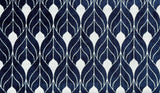 Tulle Navy Floor Mats  - Medium