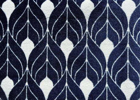 Tulle Navy Floor Mats  - Small