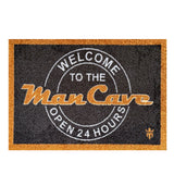 Welcome to the Man Cave Floor Mat