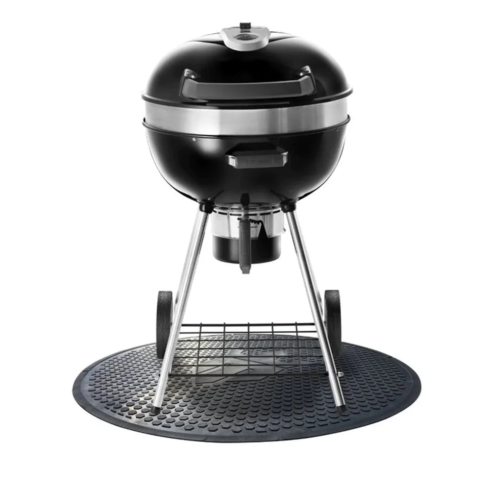 Round BBQ Mat - white background
