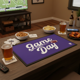 Game Day Purple Bar Mat