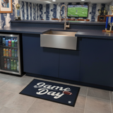 Game Day Navy Blue Floor Mat