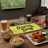 Game Day Yellow Bar Mat