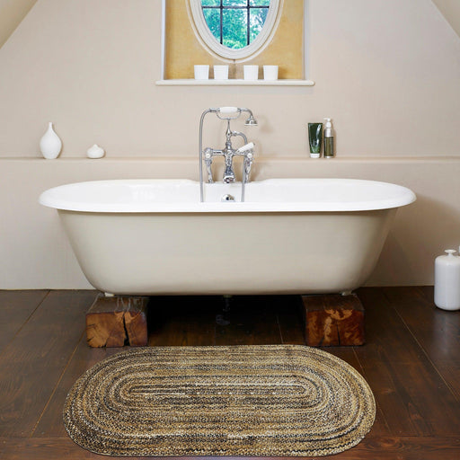 Lancaster Natural Floor Mat Bath