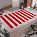 Cabana Stripe Red Floor Mats - Wash+Dry™ Mats