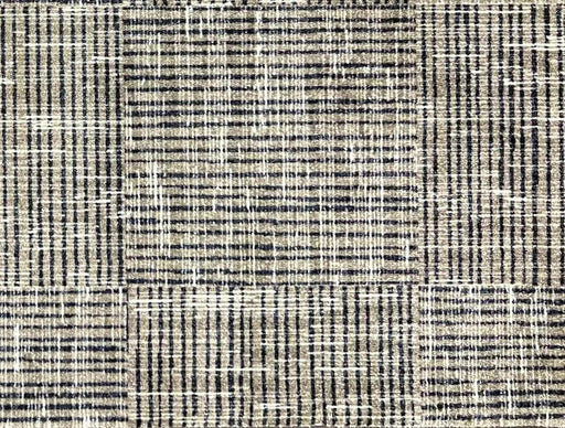 Canvas basket weave print small floor mat