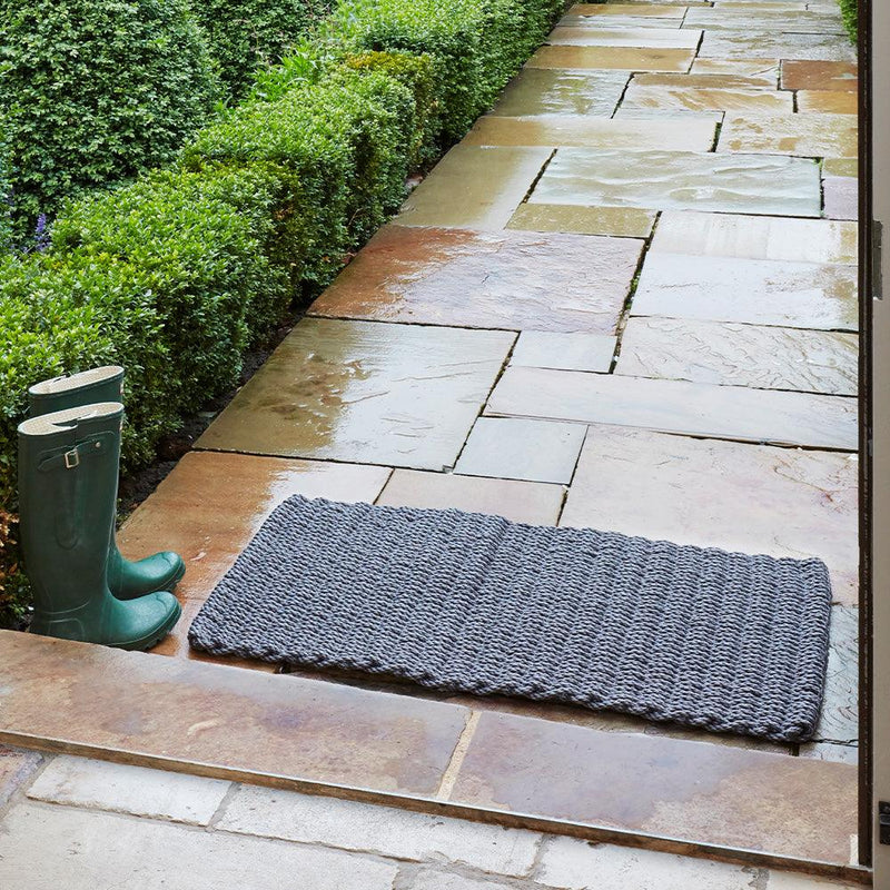 Cape Cove Slate Gray Door Mats - Wash+Dry™ Mats