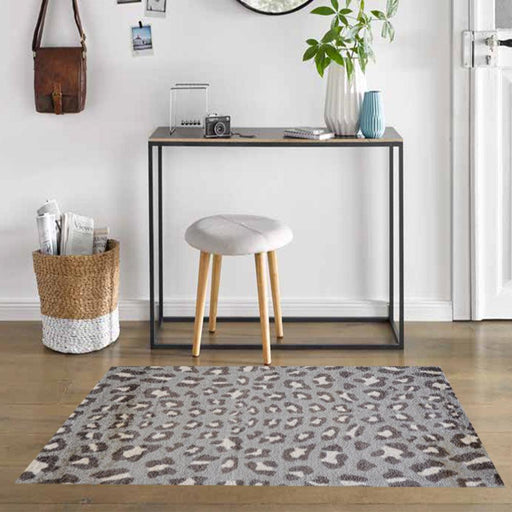 Cheetah animal print washable floor rugs by Studio 67