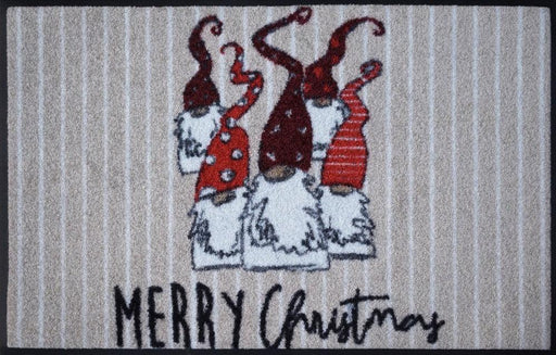 Studio 67 Merry Christmas Mat with Gnomes