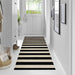 Farmhouse Stripes washable floor mats by Studio 67