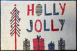 Studio 67 Holly Jolly washable Christmas Mat