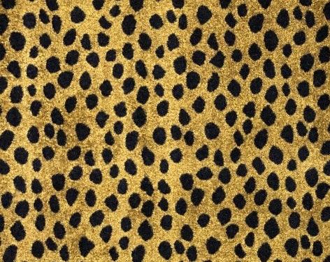 Leopard washable kitchen mat - small