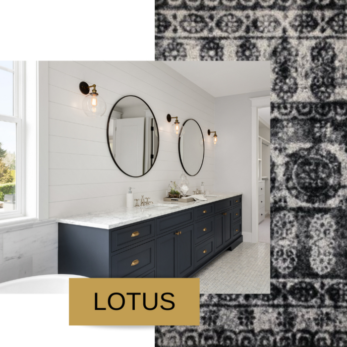 Lotus washable entrance mats - lifestyle