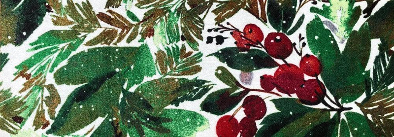 Noel Holiday Floor Mats Runner