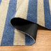 Ocean Blue washable floor mats - closeup