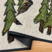 Oh Holy Night washable entry rug by Studio 67 - closeup 