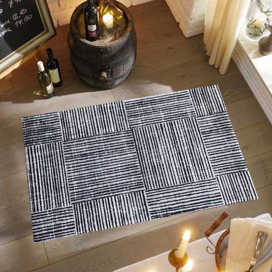 Rustic washable entrance mats by Studio 67