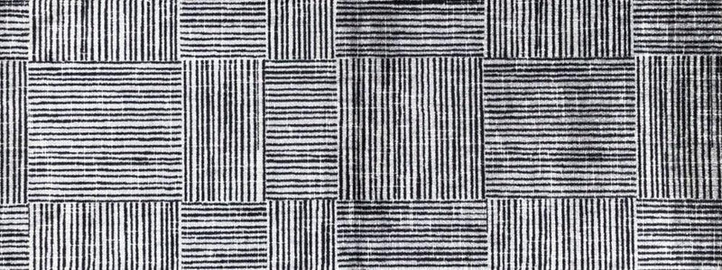 Rustic washable entrance runner