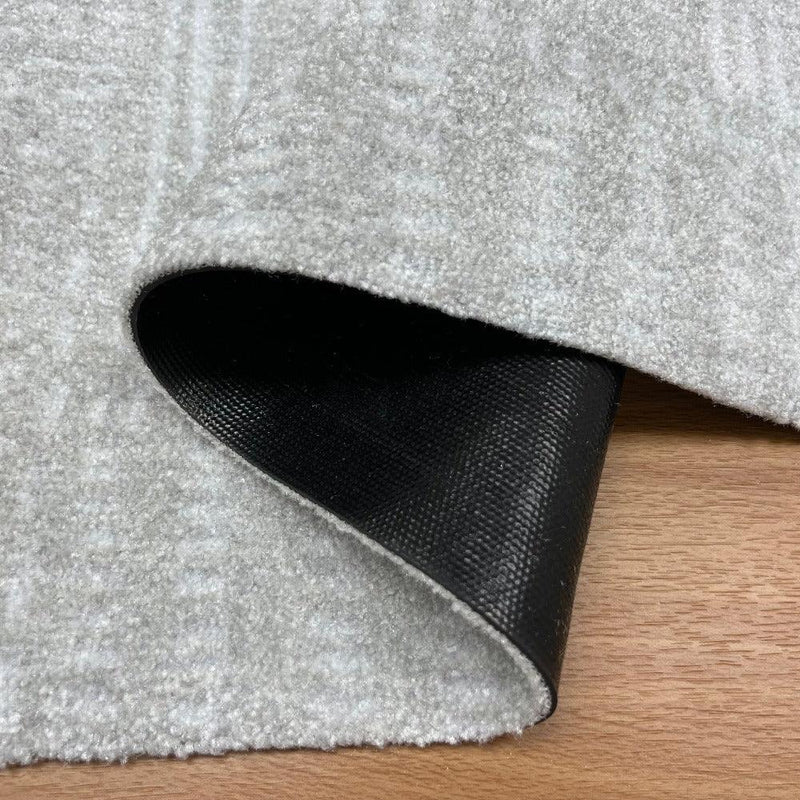 Stitches washable bathroom mat - closeup