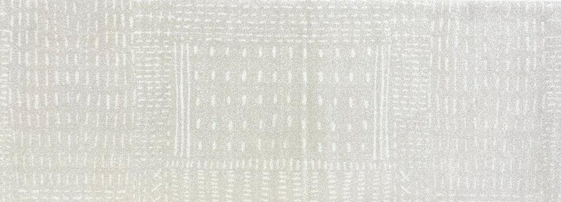 Stitches washable bathroom runner