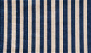 Navy Cabana Stripes washable floor rug - medium