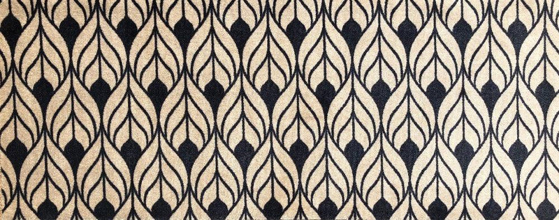 Tulle Taupe Floor Mats - Runner