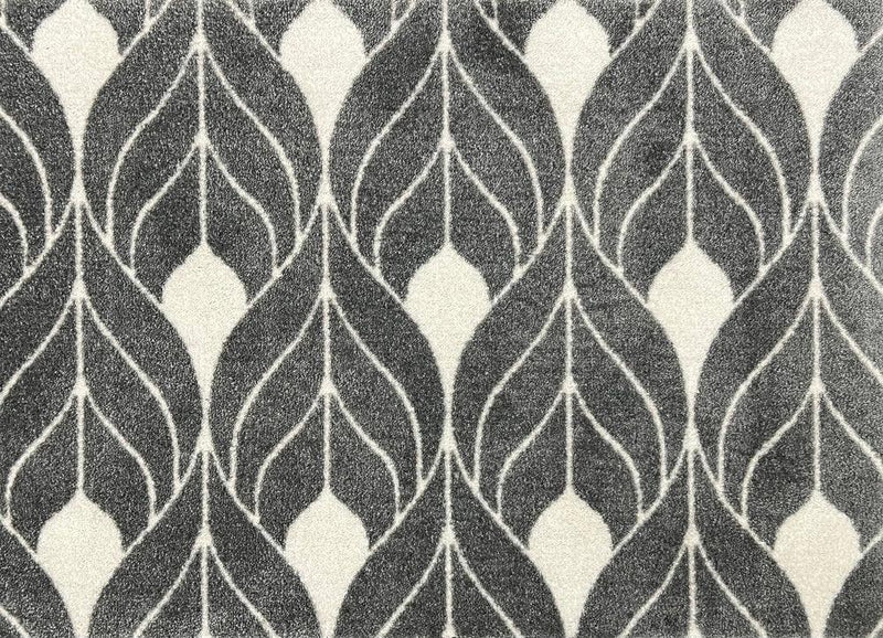 Tulle Gray Floor Mats -Small