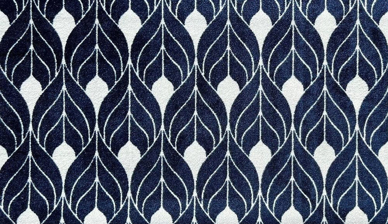 Tulle Navy Floor Mats  - Medium