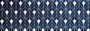 Tulle Navy Floor Mats  - Runner