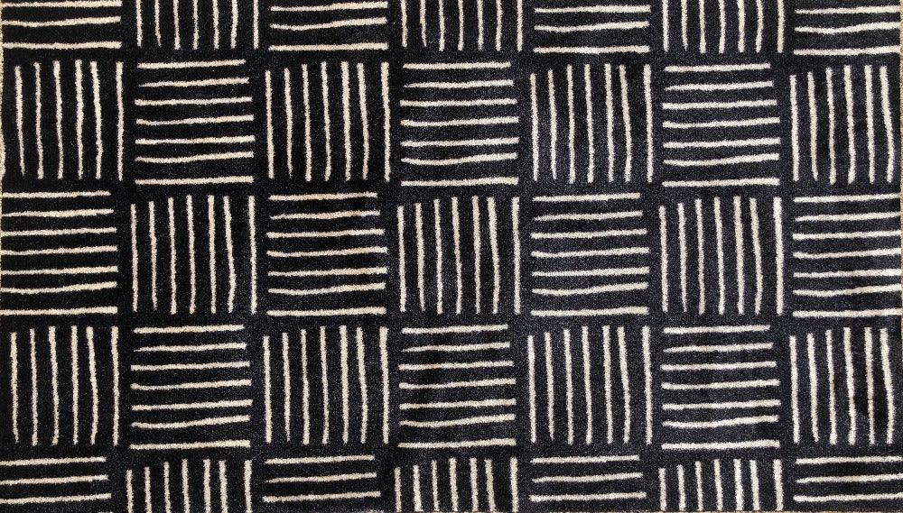 Weave washable floor rug - medium